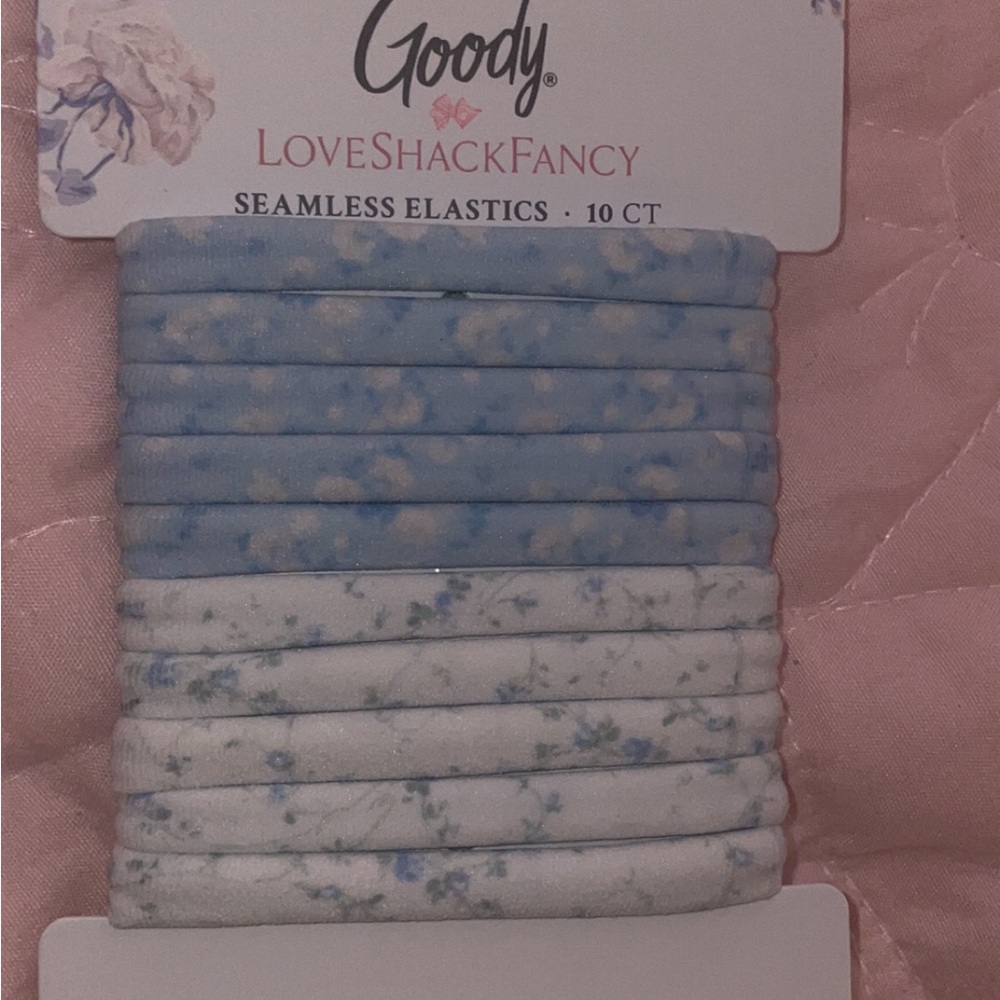 Loveshackfancy x goody blue hair ties 💙